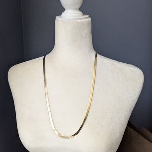 925, 26 Gram. 28". Herringbone Chain Necklace - Women Jewelry